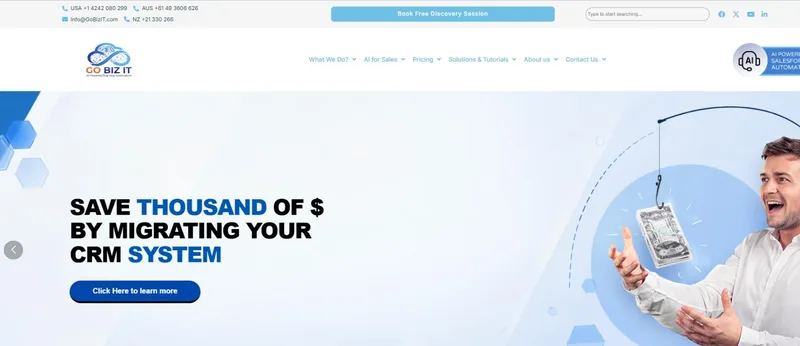 www.gobizit.com website built by GoBizIT