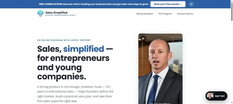 salessimplified.online website built by GoBizIT